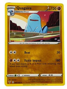 Quagsire 084/185 Rare Normal Vivid Voltage